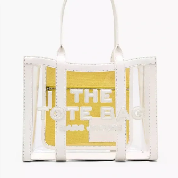 BRAND NEW LARGE THE CLEAR TOTE BAG BY MARC JACOBS! - Picture 5 of 17